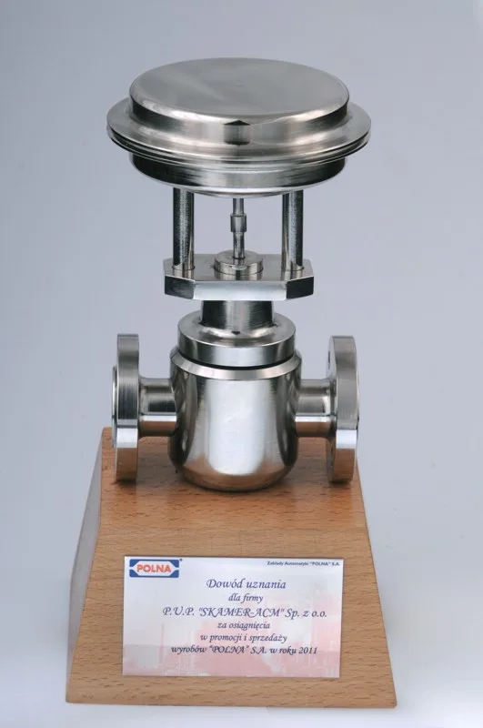 Silver Valve for Sales and Promotion Achievements