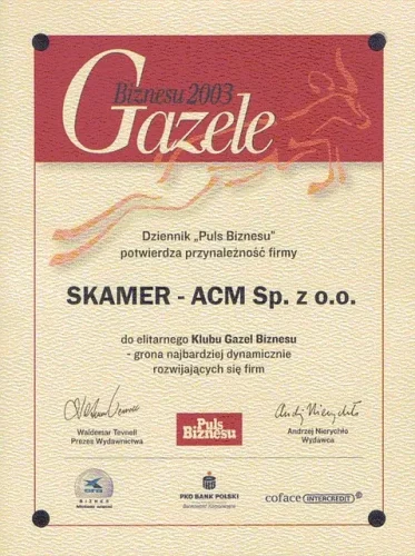 Klub Gazel Biznesu 2003